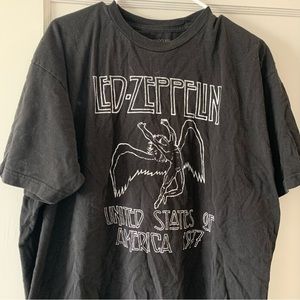 Led Zeppelin vintage style graphic tee